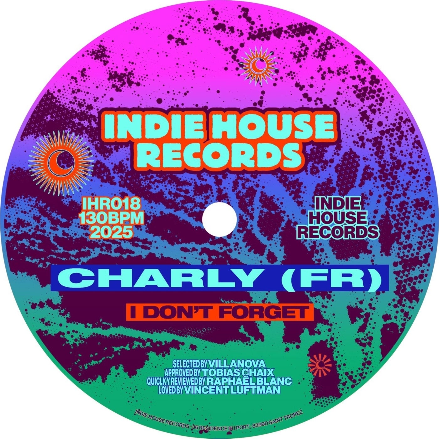Cover - Charly (FR) - I Don't Forget (Original Mix)
