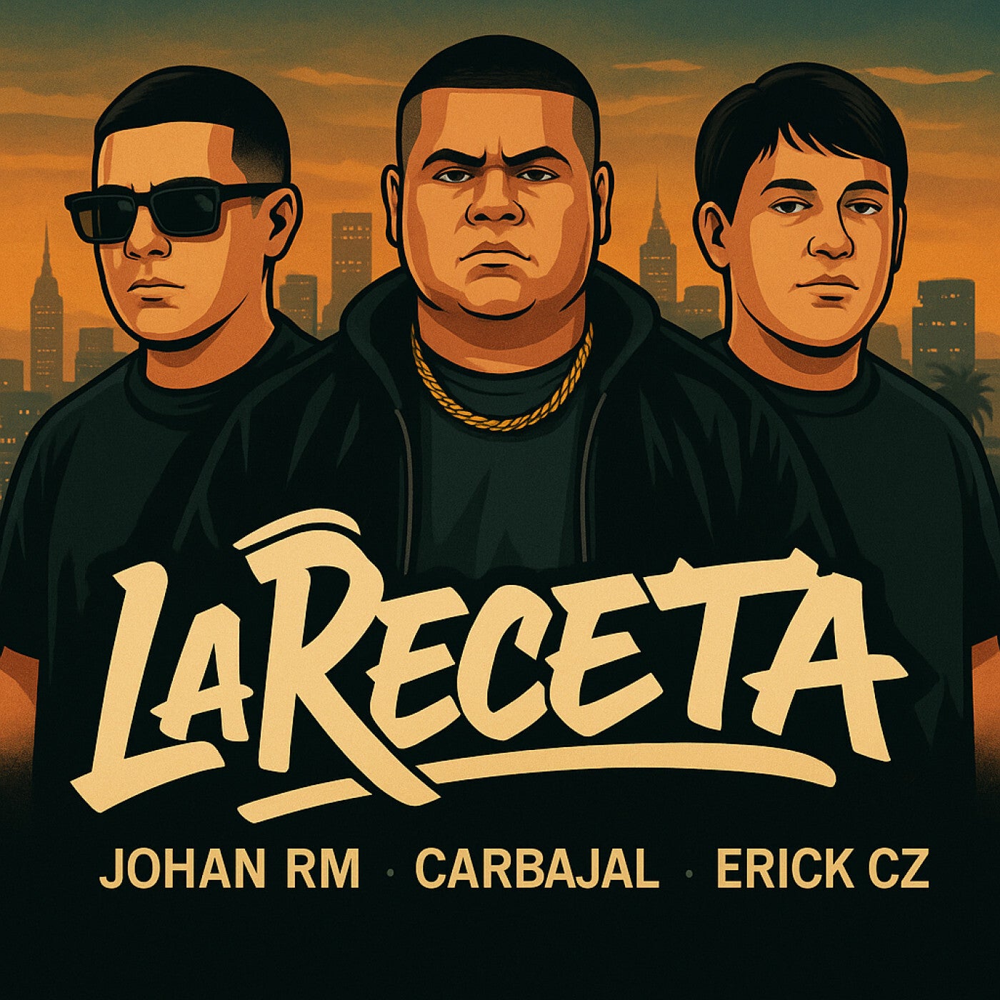 Cover - Carbajal, Erick Cz, Johan RM - La Receta (Original Mix)