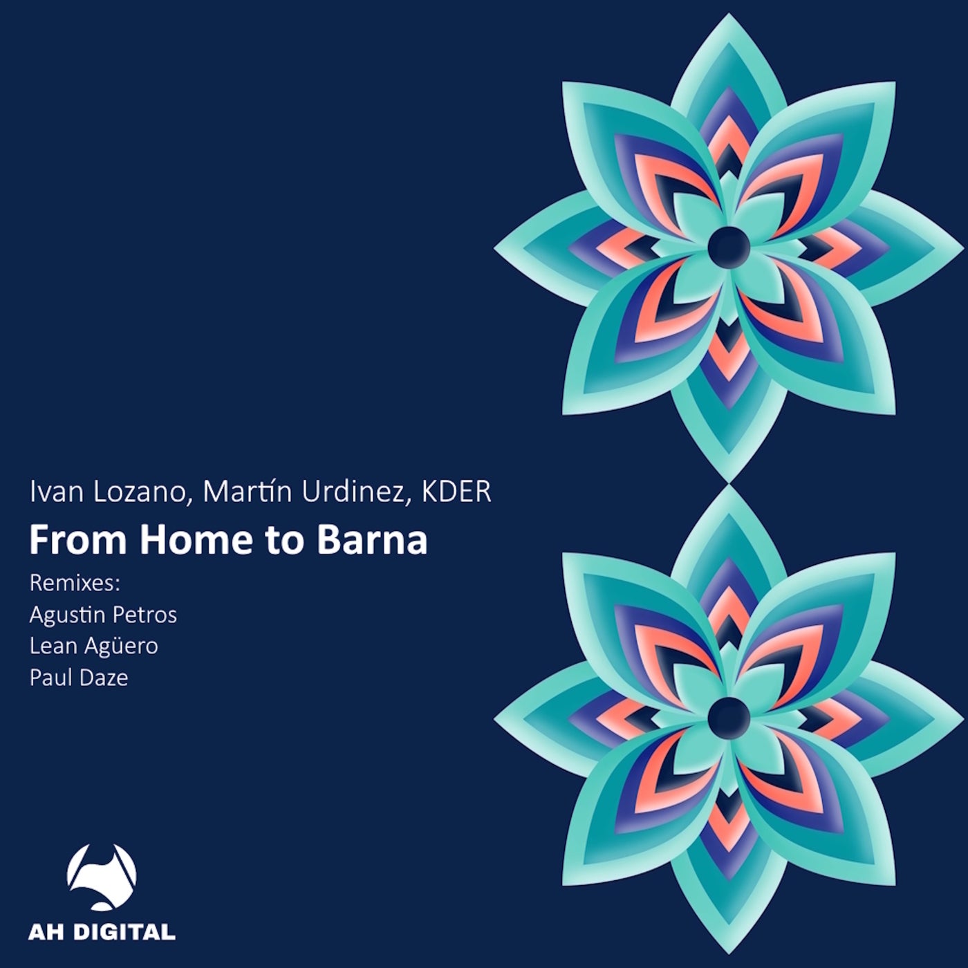 Cover - Martin Urdinez, Ivan Lozano, KDER - From Home to Barna (Agustin Petros Remix)