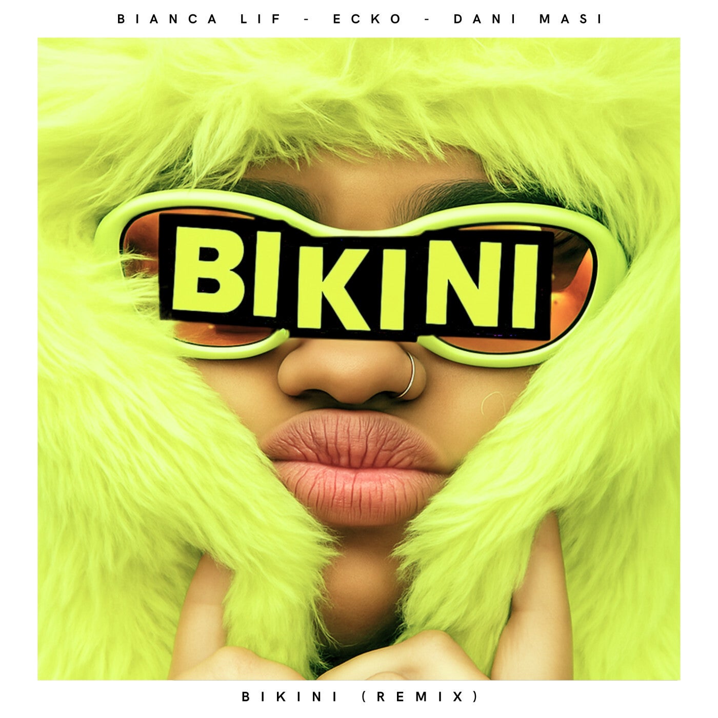 Cover - Dani Masi, Ecko, Bianca Lif - Bikini (Remix Extended)