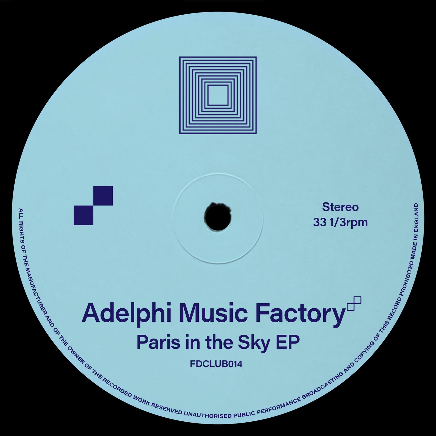 Cover - Adelphi Music Factory - Paris in the Sky (Extended Mix)
