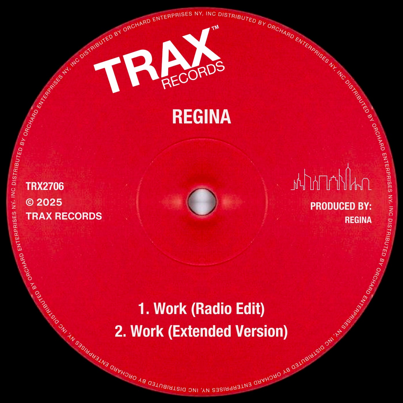 Cover - Regina - Work (Extended Version)