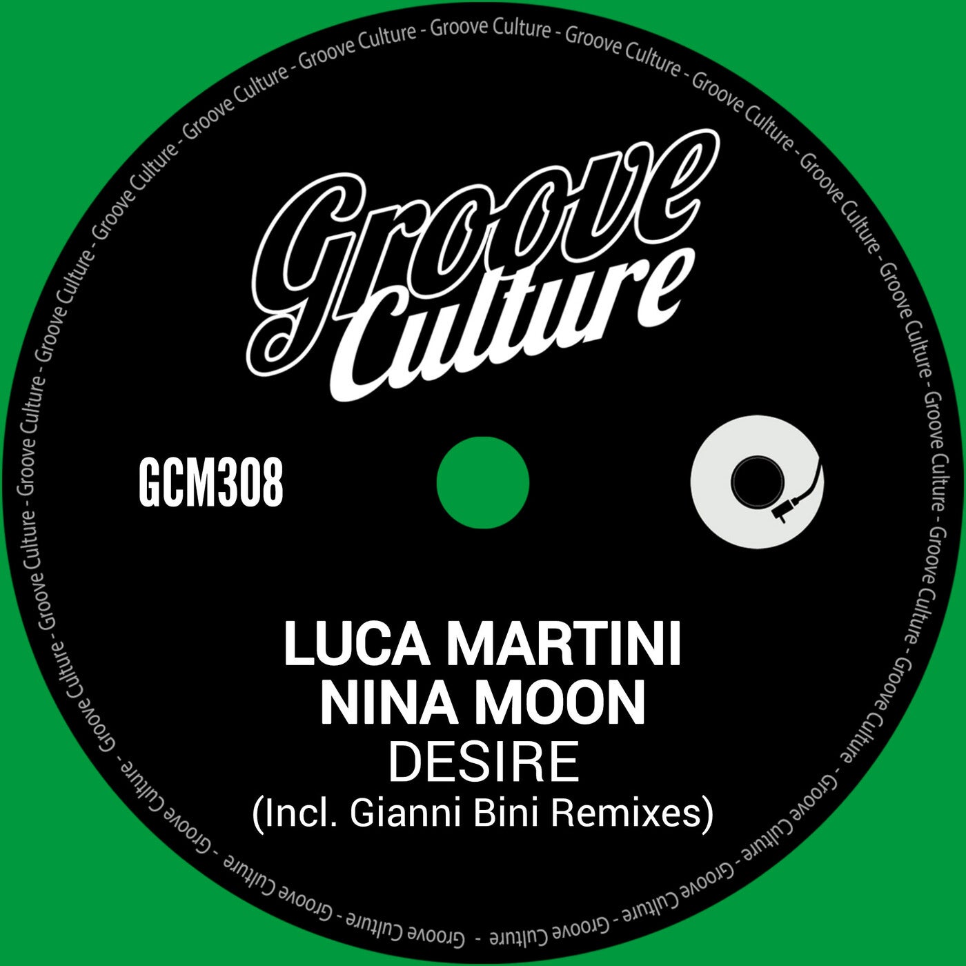 Cover - Luca Martini, Nina Moon - Desire (Extended Mix)