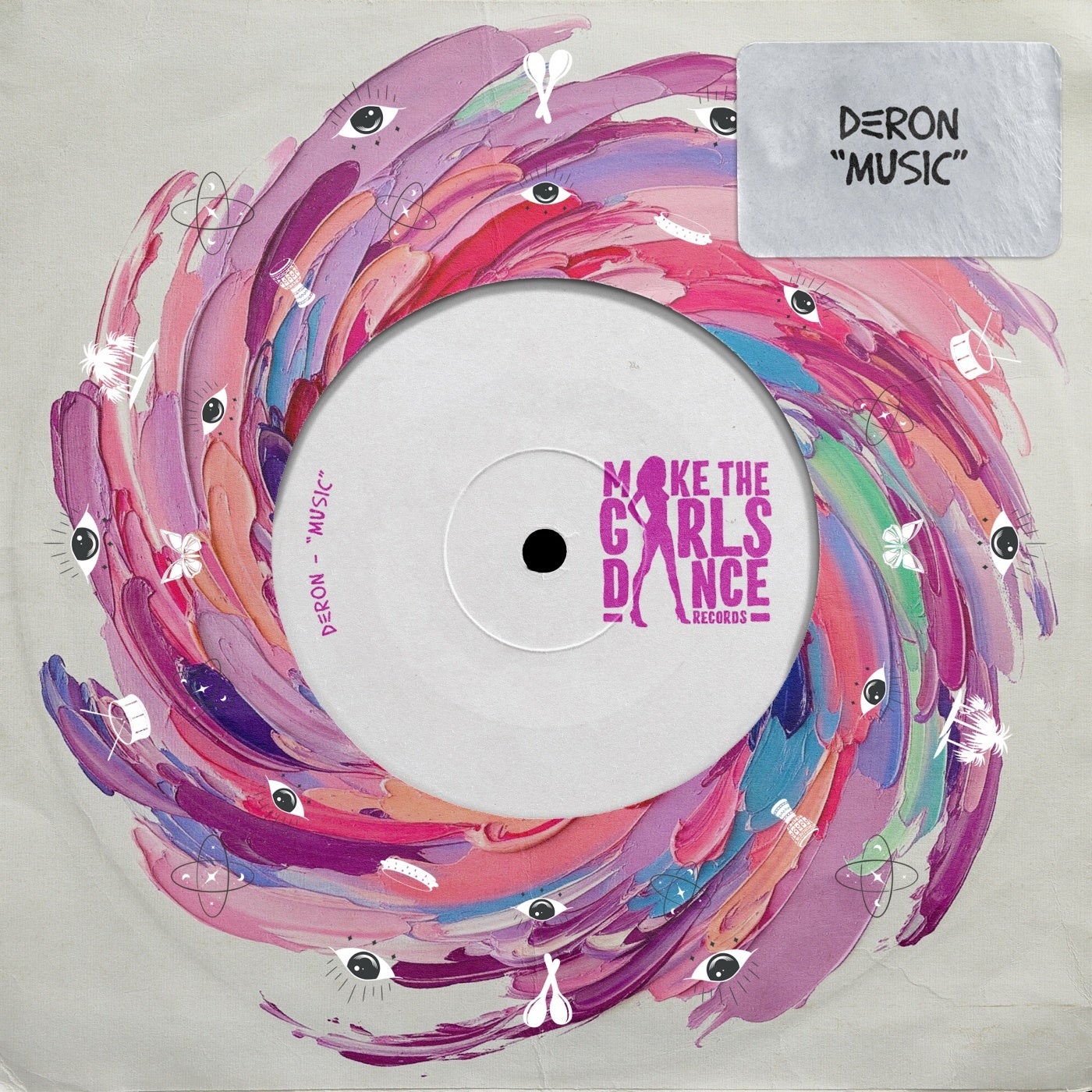 Cover - DERON - Put A Record On (Extended Mix)