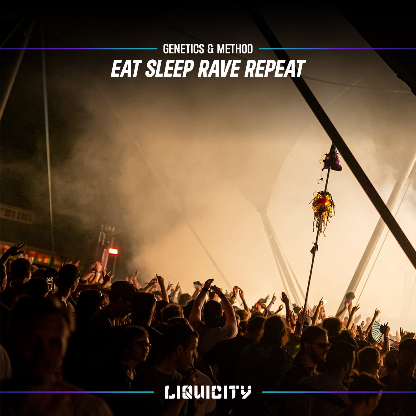 Cover - Method, Genetics - Eat Sleep Rave Repeat (Original Mix)