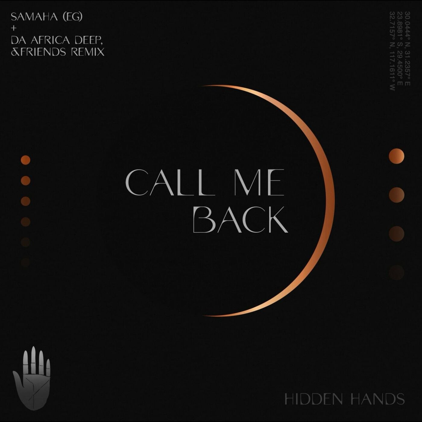 Cover - SAMAHA (EG) - Call Me Back (Original Mix)