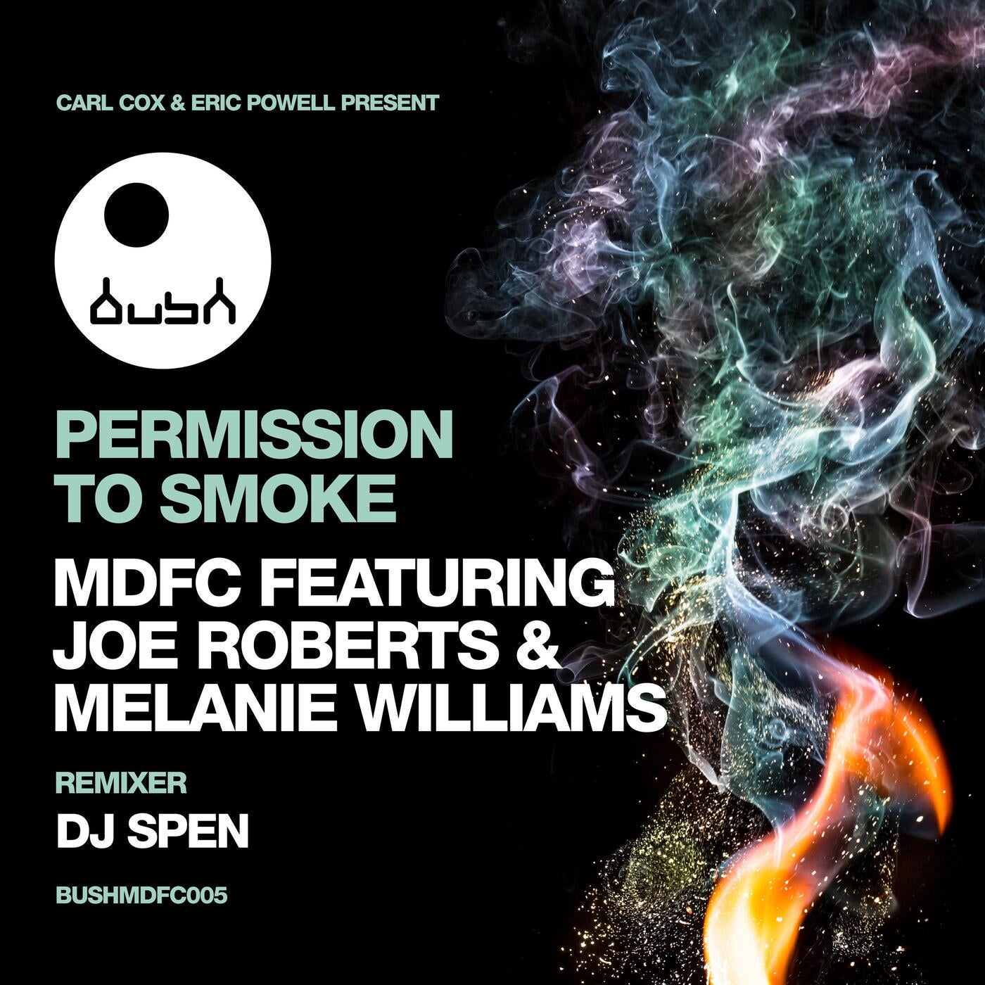 Cover - Joe Roberts, Melanie Williams, MDFC - Permission to Smoke feat. Joe Roberts, Melanie Williams (DJ Spen's Cheeba Cheeba Mix)