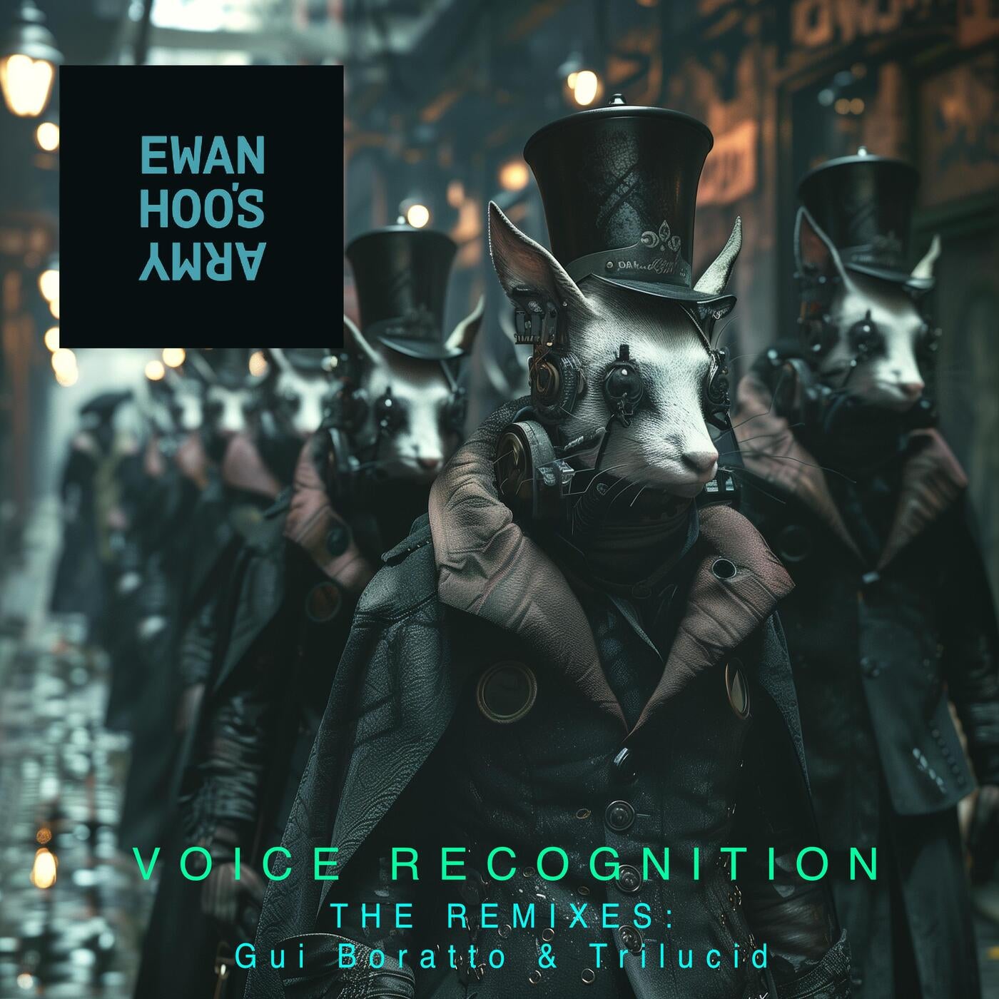 Cover - Quivver, Dave Seaman, Leo Wood, Ewan Hoo's Army - Voice Recognition feat. Leo Wood (Trilucid Extended Remix)