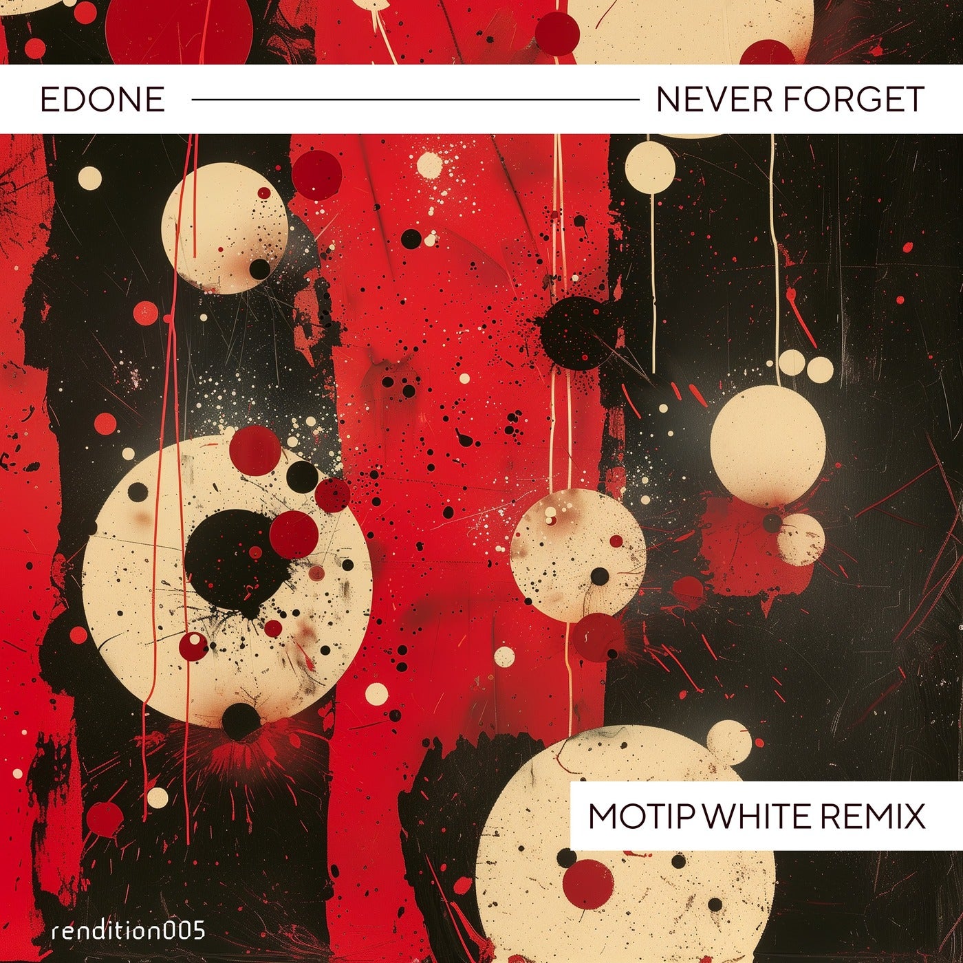 Cover - EdOne - Never Forget (Motip White Remix)