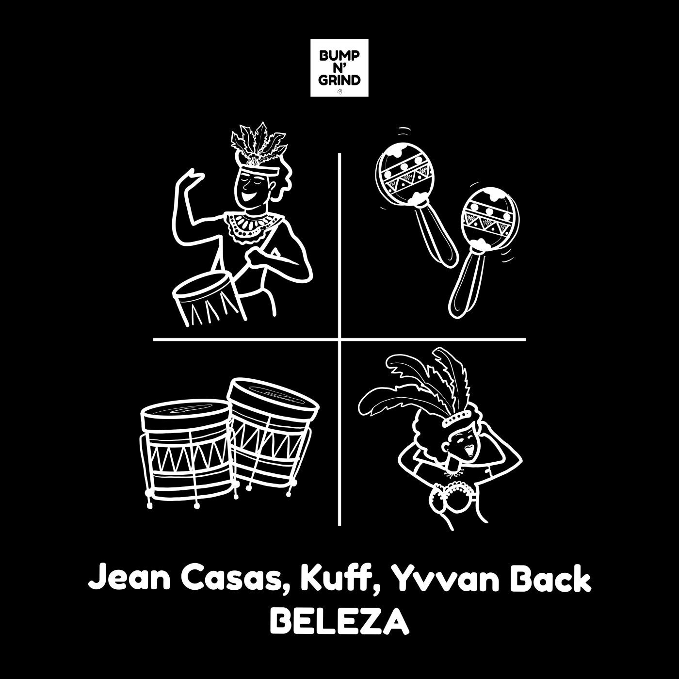 Cover - Yvvan Back, Kuff, Jean Casas - BELEZA (Original Mix)