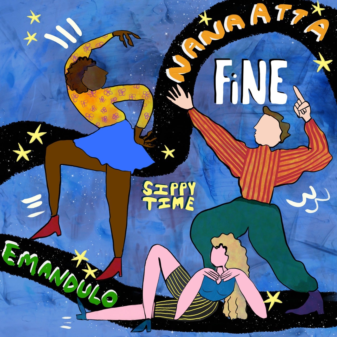 Cover - FiNE (official), Nana Atta - Emadulo (Extended Mix)