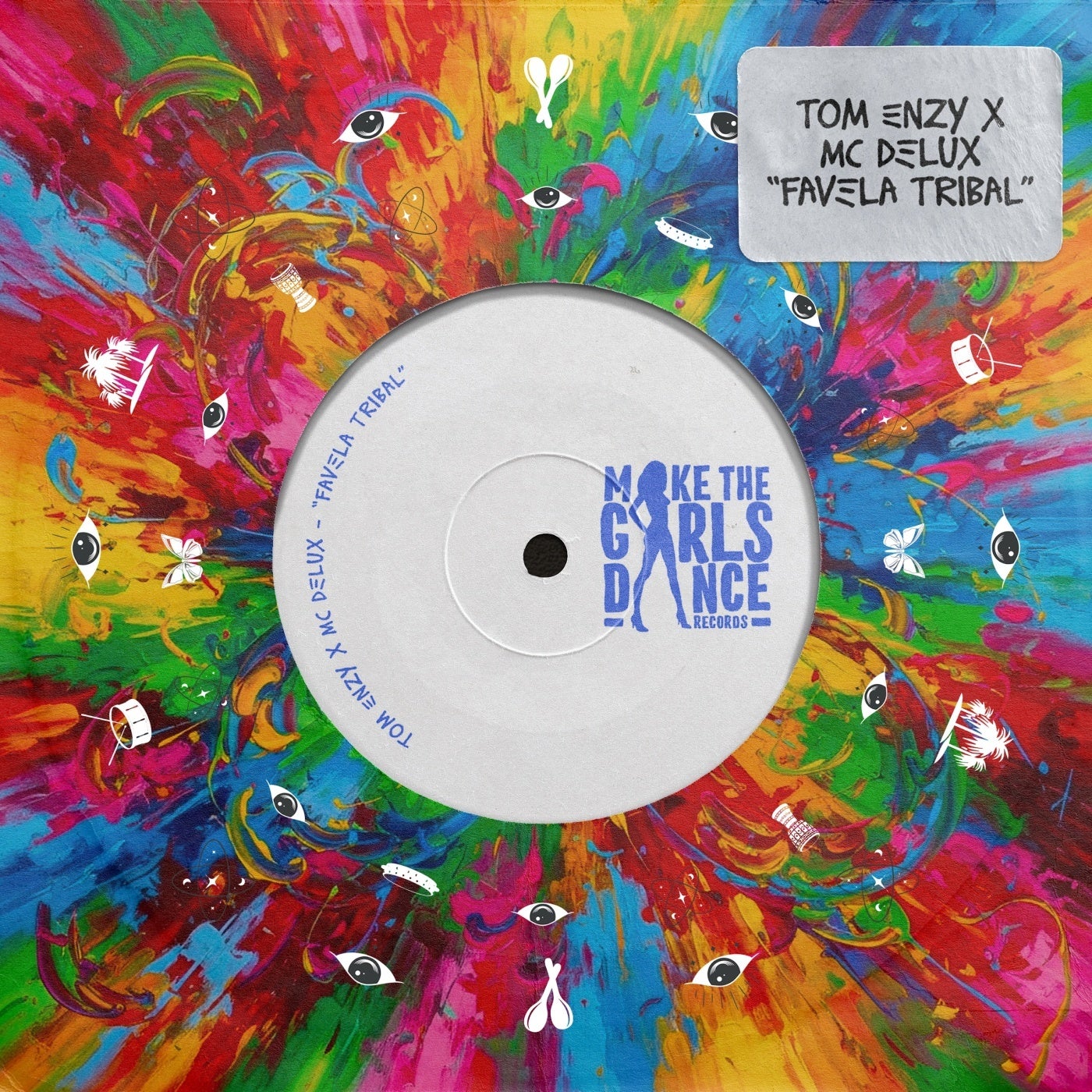 Cover - Tom Enzy, Mc Delux - Favela Tribal (Extended Mix)