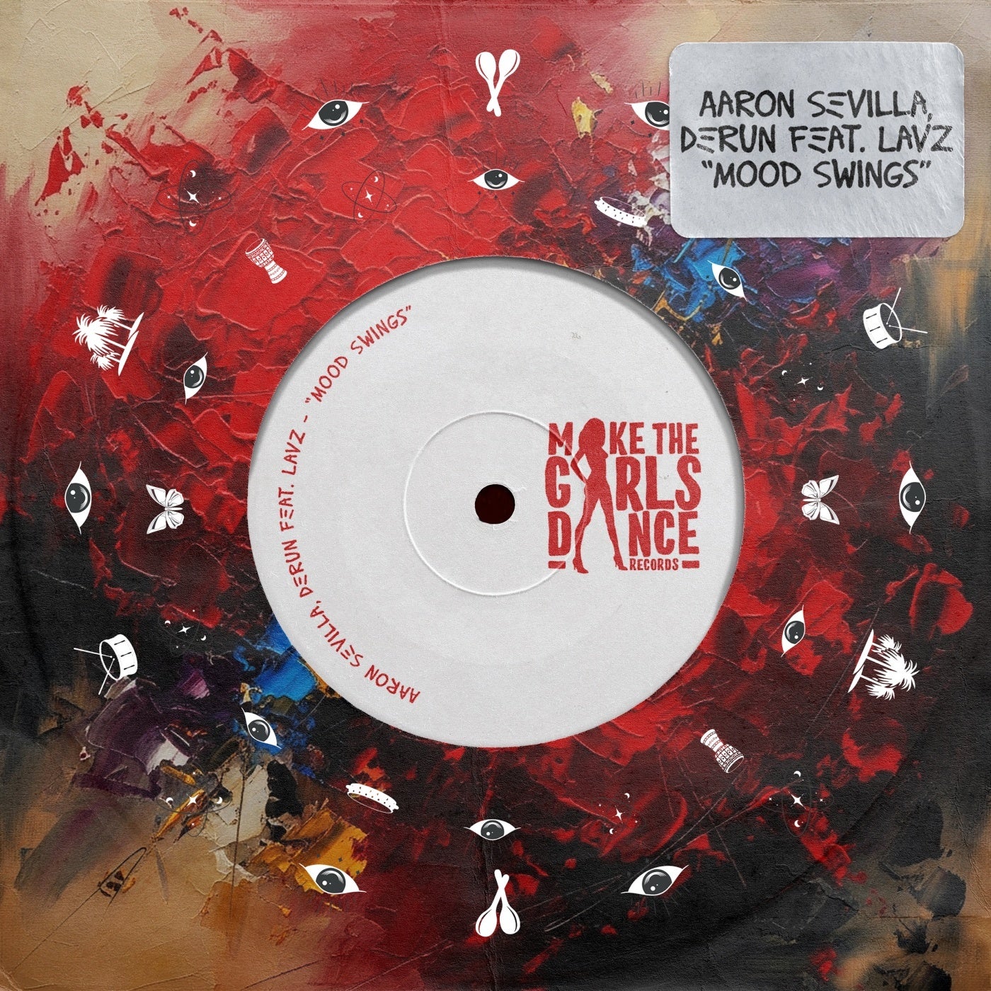 Cover - Aaron Sevilla, Derun, Lavz - Mood Swings (Extended Mix)