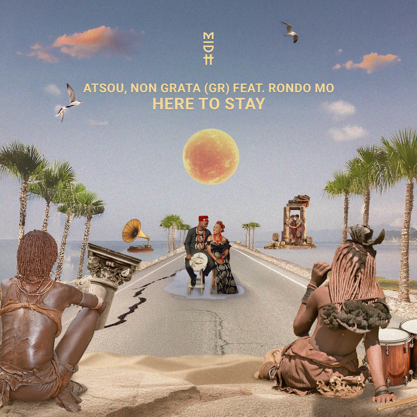 Cover - Rondo Mo, atsou, Non Grata (GR) - Here to Stay (Original Mix)