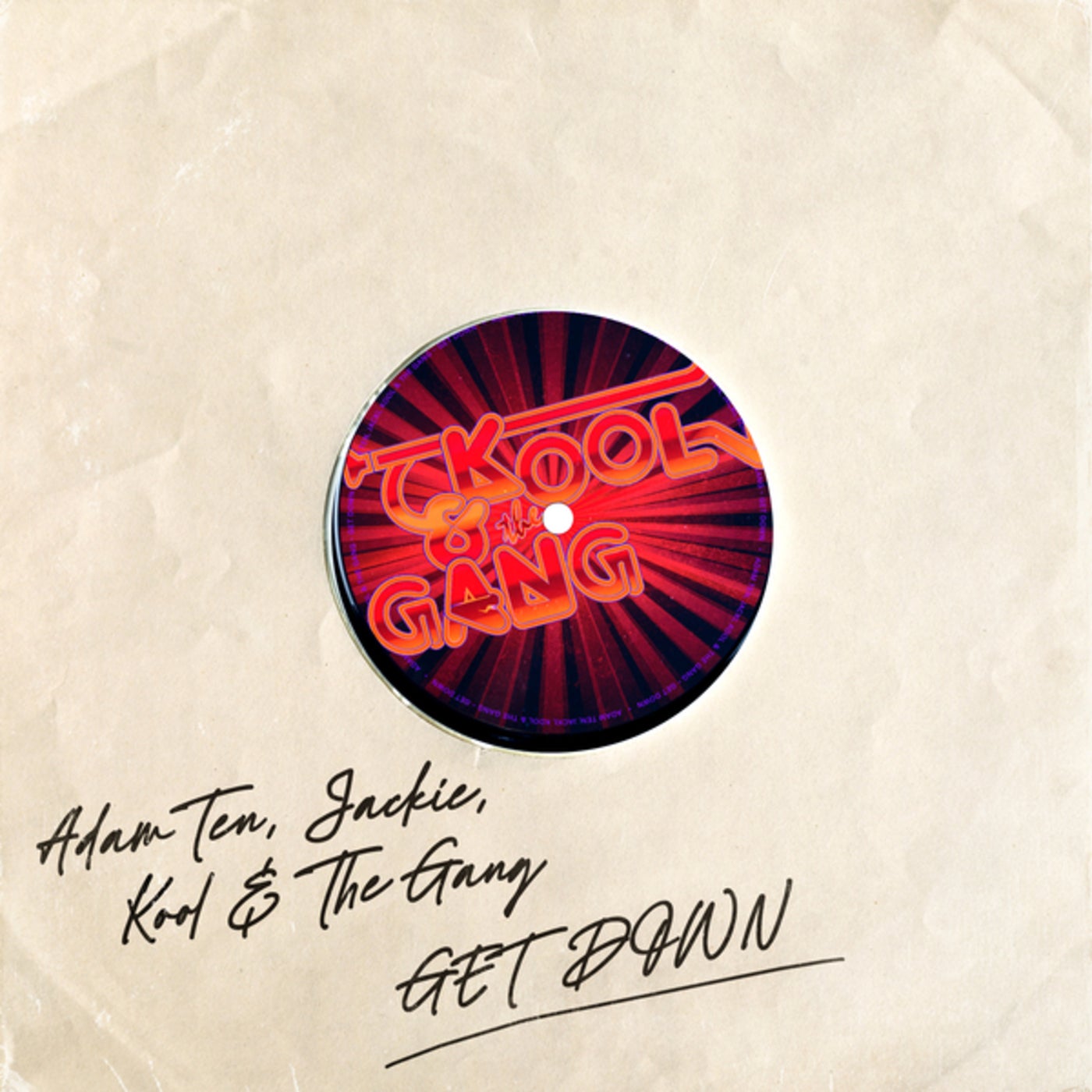 Cover - Kool & The Gang, Adam Ten, Jackie (IT) - GET DOWN (Extended Mix)