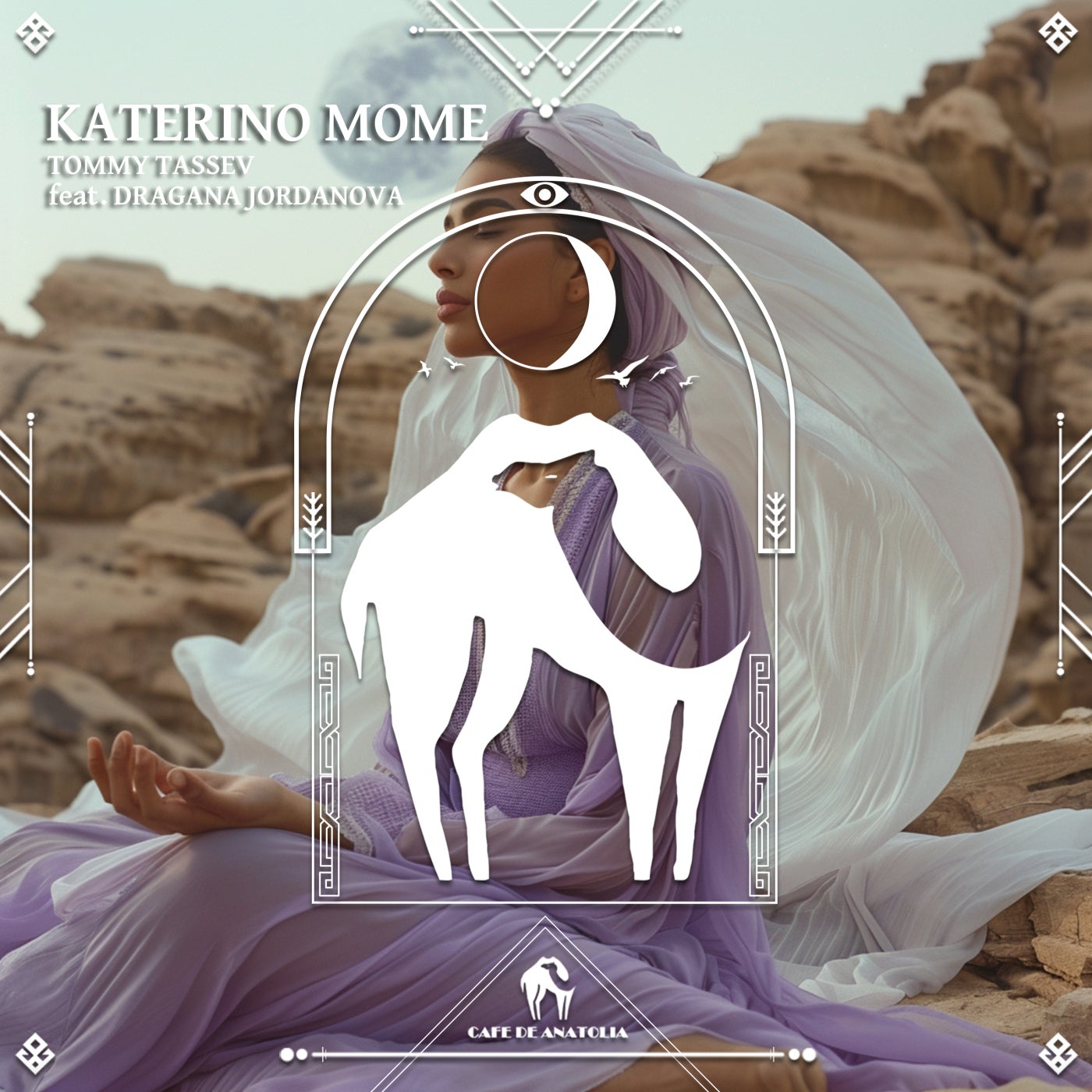 Cover - Cafe De Anatolia, Tommy Tassev - Katerino Mome feat. Dragana Jordanova (Extended Mix)