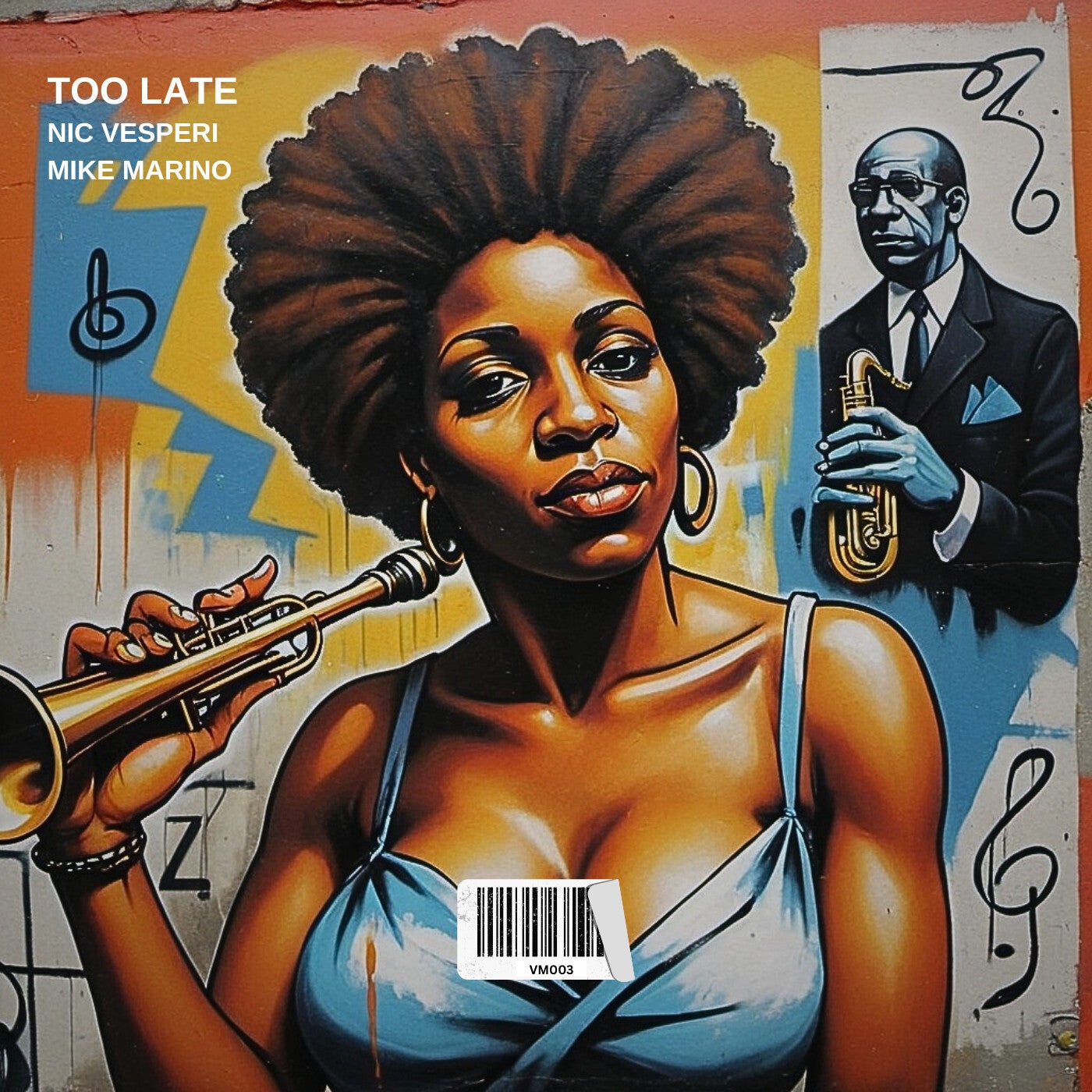 Cover - Mike Marino, Nic Vesperi - Too Late (Original Mix)