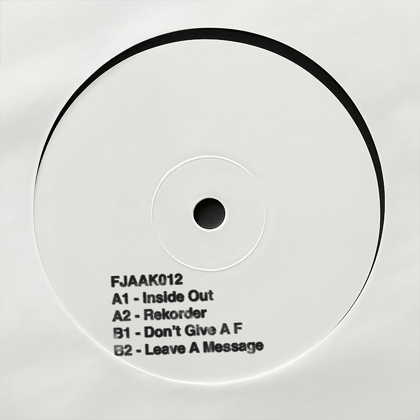 Cover - FJAAK - Rekorder (Original Mix)