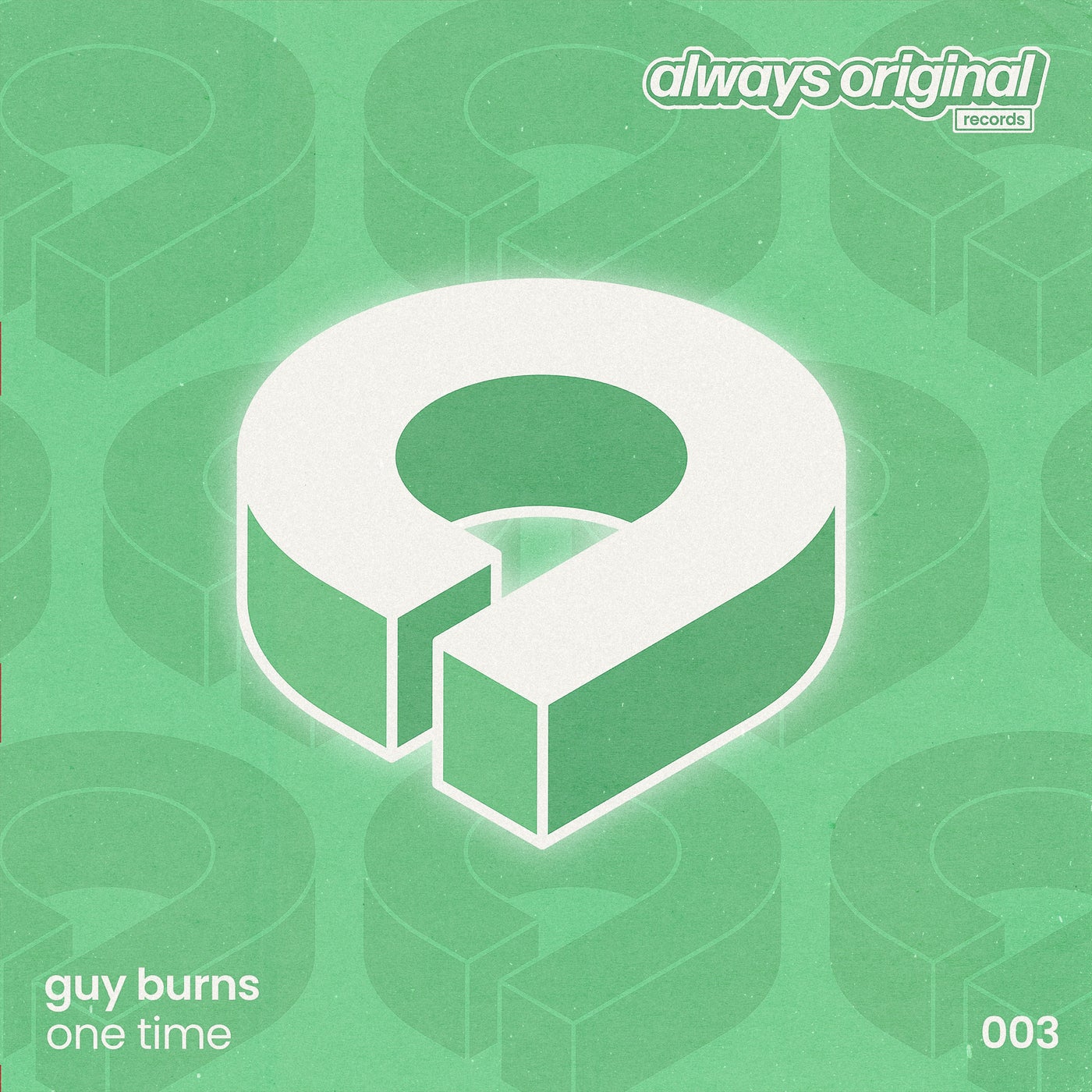 Cover - Guy Burns - One Time (Extended Mix)