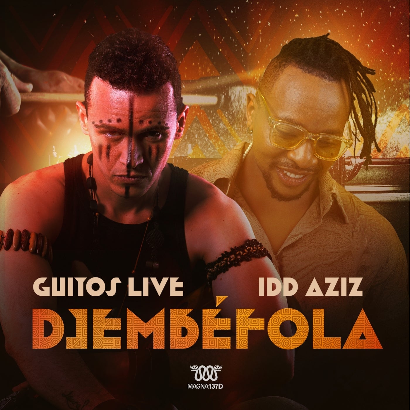 Cover - Carlos Manaca, Idd Aziz, Guitos Live - Djembefola (feat. Idd Aziz) (Carlos Manaça Extended Mix)