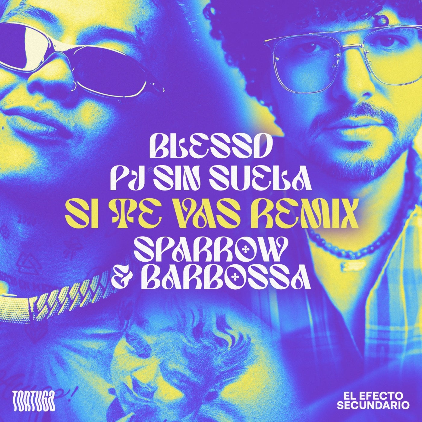 Cover - Sparrow & Barbossa, Pj Sin Suela, Blessd - Si Te Vas Remix  (Original Mix)