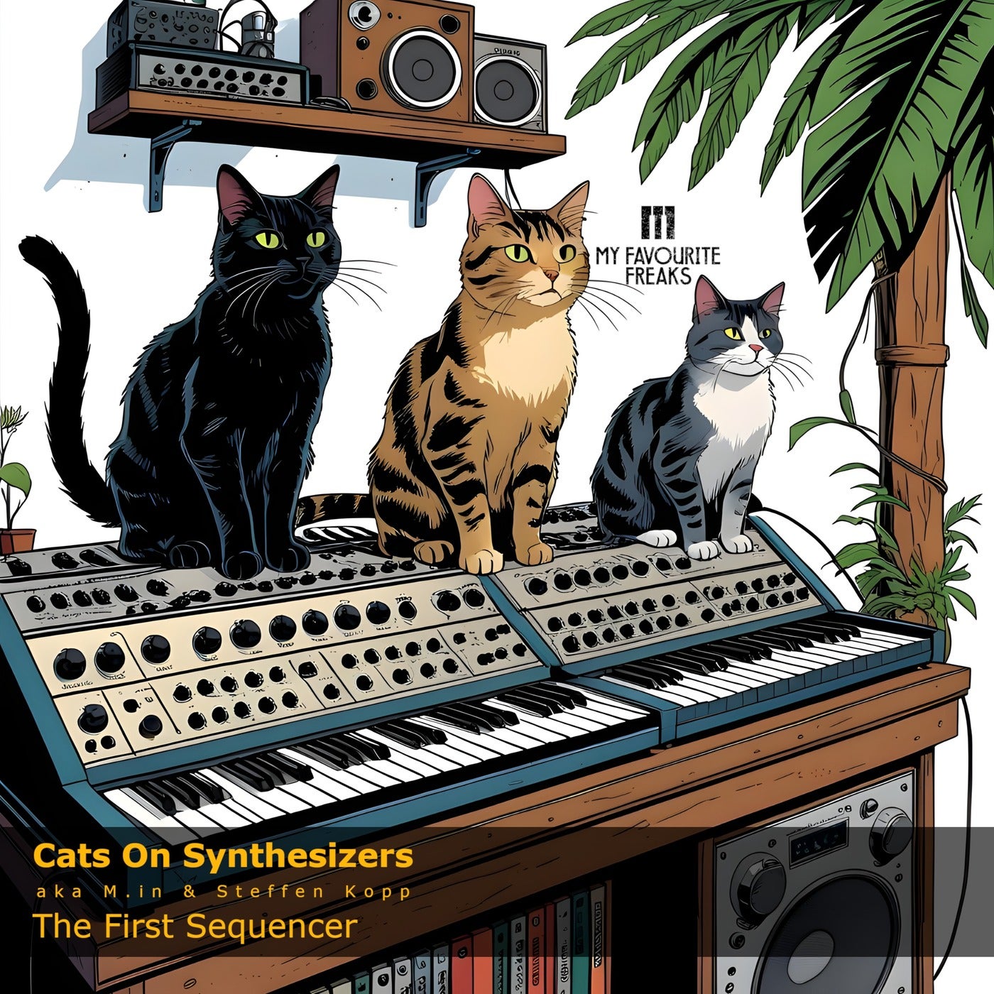 Cover - M.in, Steffen Kopp, Cats On Synthesizers - Sleepless (Original Mix)