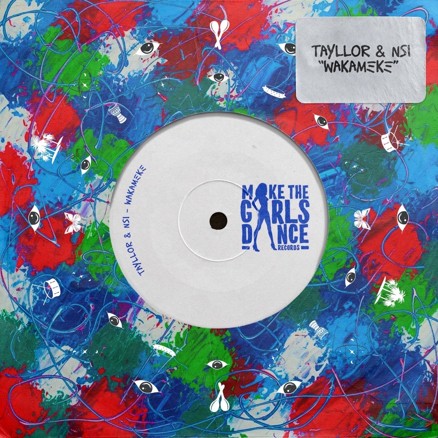 Cover - Nsi, Tayllor - WakaMeke (Extended Mix)
