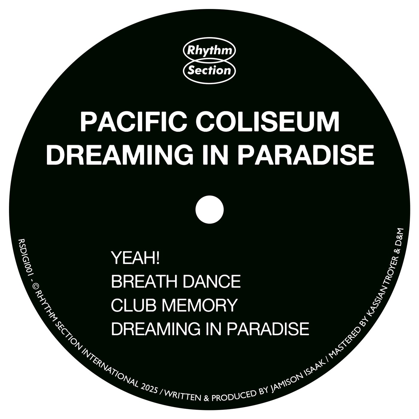 Cover - Teen Daze, Pacific Coliseum - Dreaming in Paradise (Original Mix)