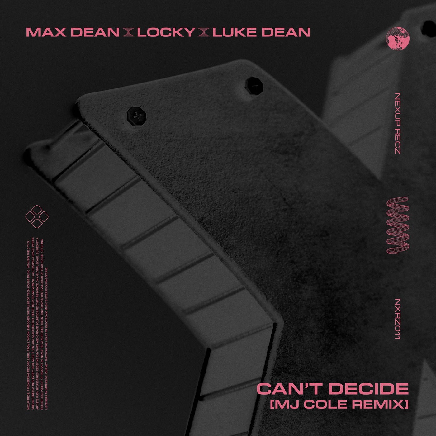 Cover - Locky, Max Dean, Luke Dean - Can't Decide (MJ Cole Remix; Extended)