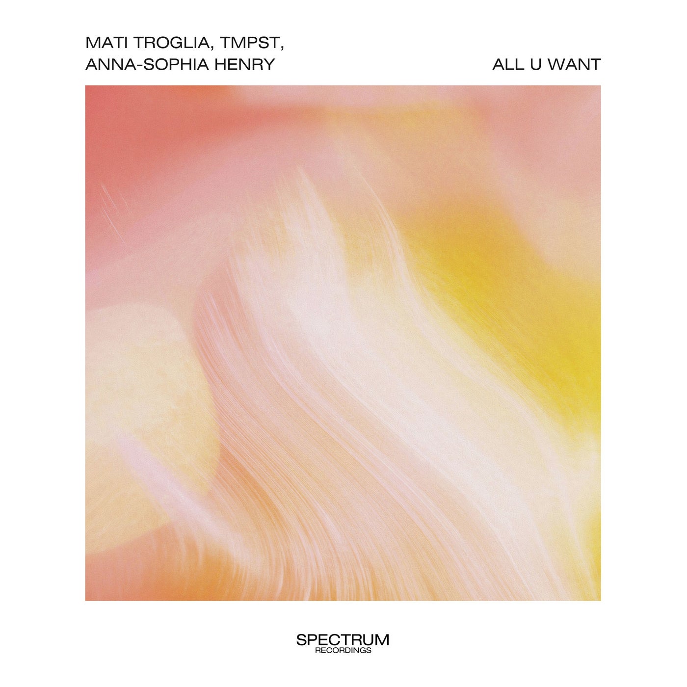 Cover - Mati Troglia, TMPST, Anna-Sophia Henry - All U Want (Original Mix)