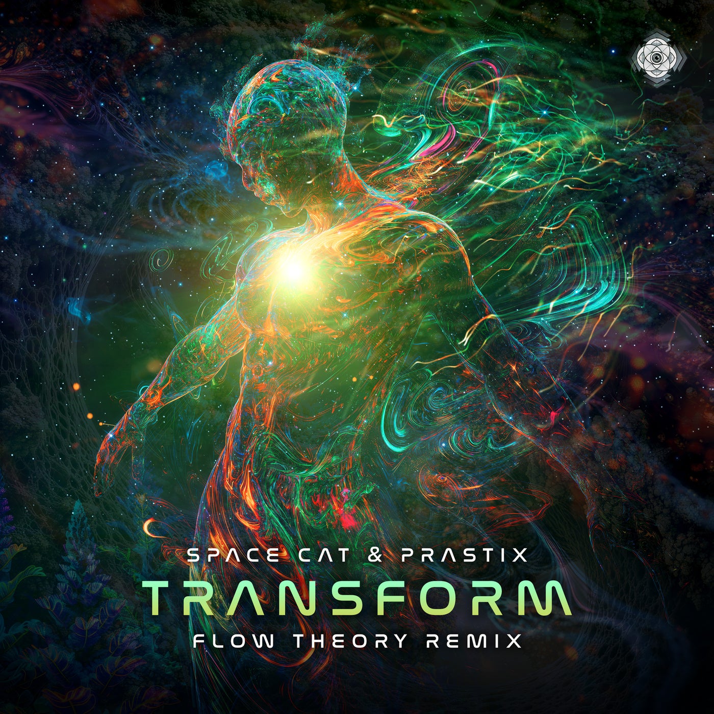 Cover - Space Cat, prastix - Transform  (Flow Theory Remix)