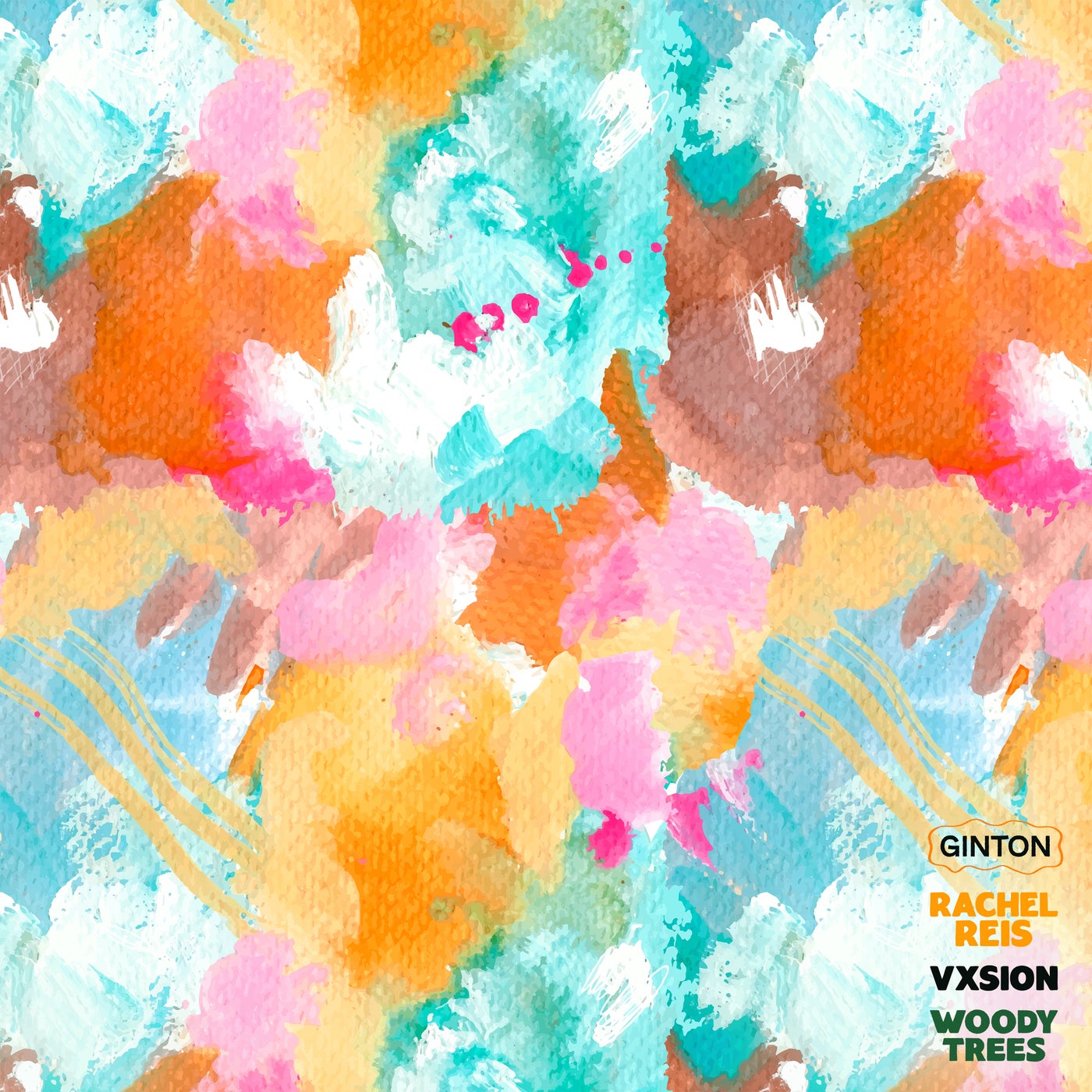 Cover - VXSION, Rachel Reis, Ginton - Jovens Dias  (Extended Version)