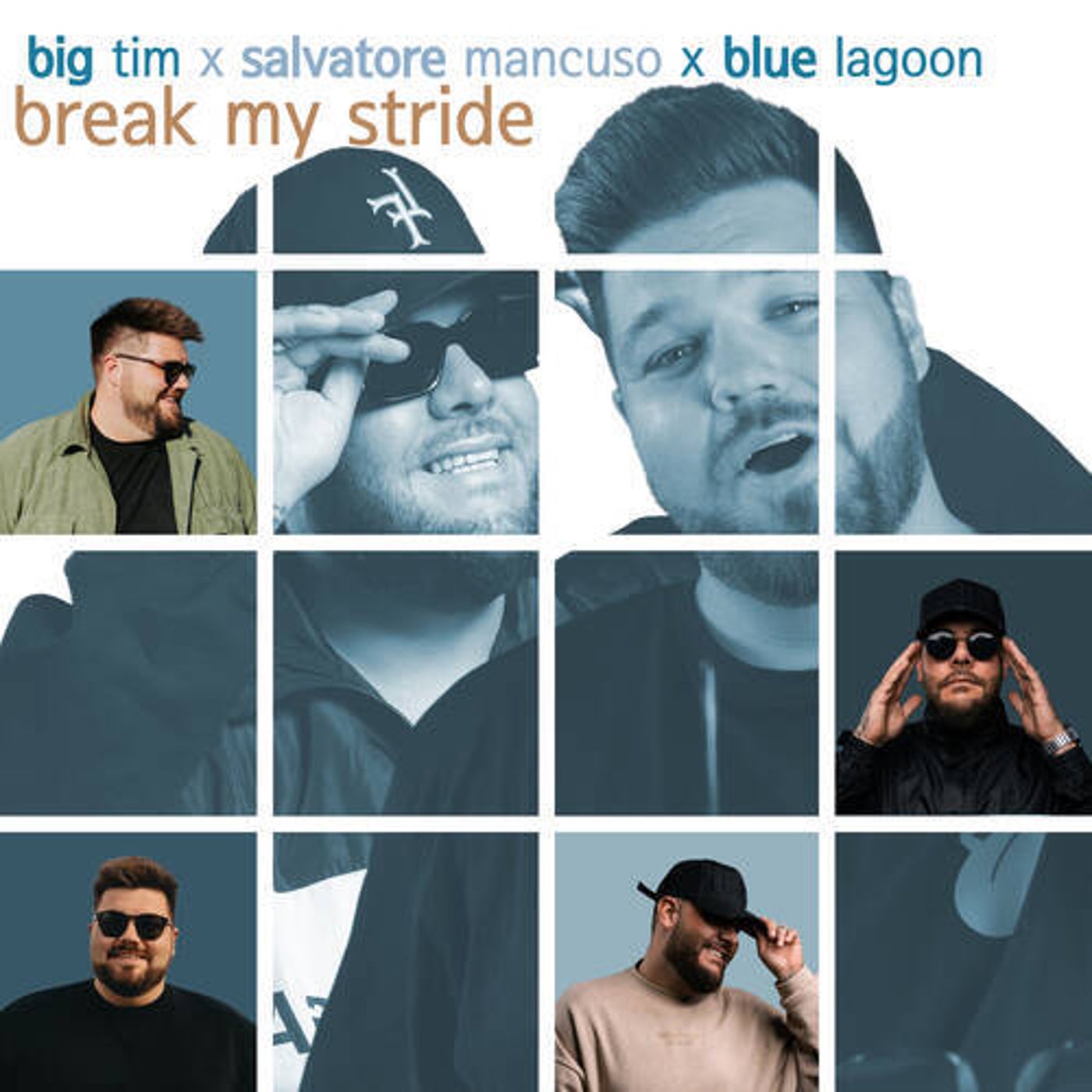Cover - Salvatore Mancuso, Blue Lagoon, BIG TIM - Break My Stride (Extended Mix)