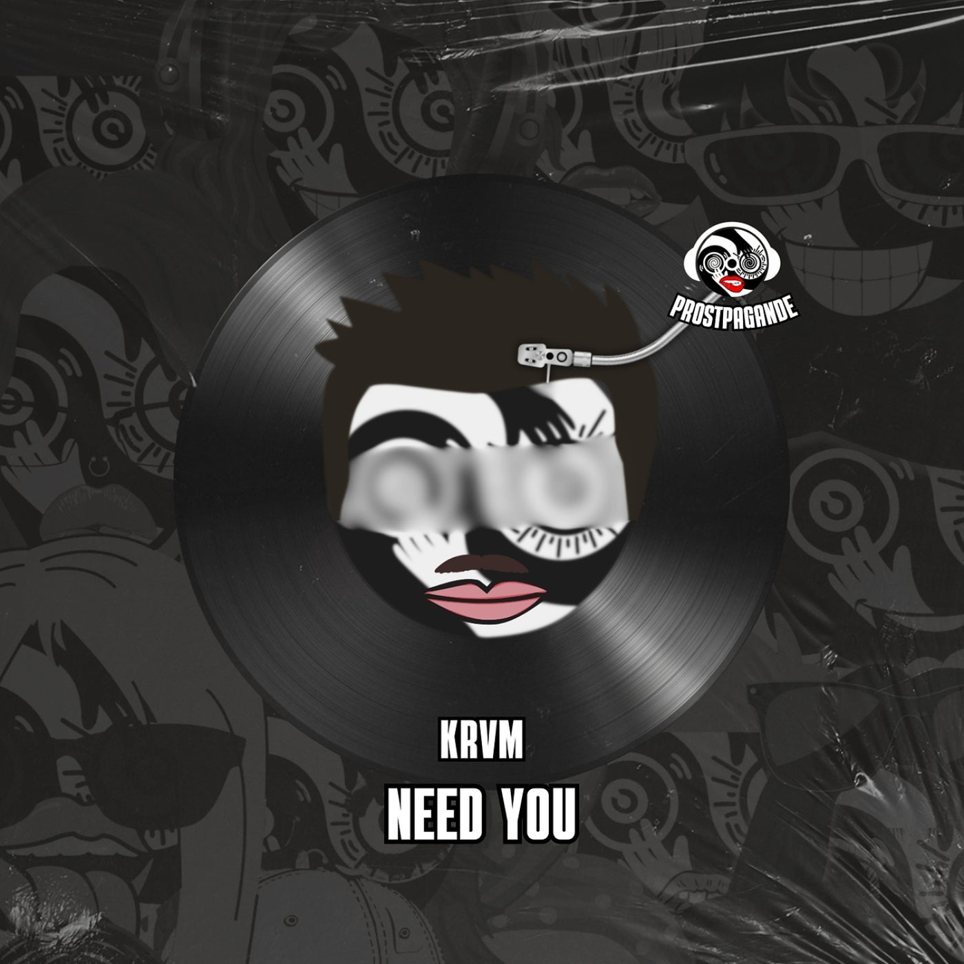 Cover - Prostpagande, krvm - Need you (Original Mix)