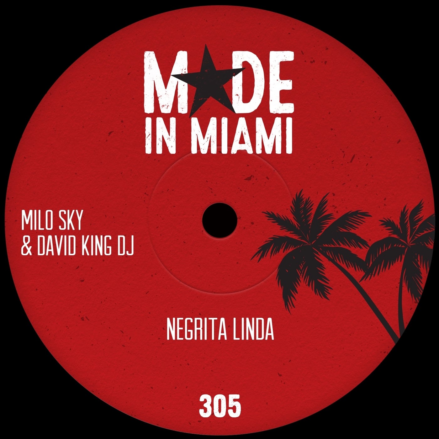 Cover - Milo Sky, David King Dj - Negrita Linda (Original Mix)