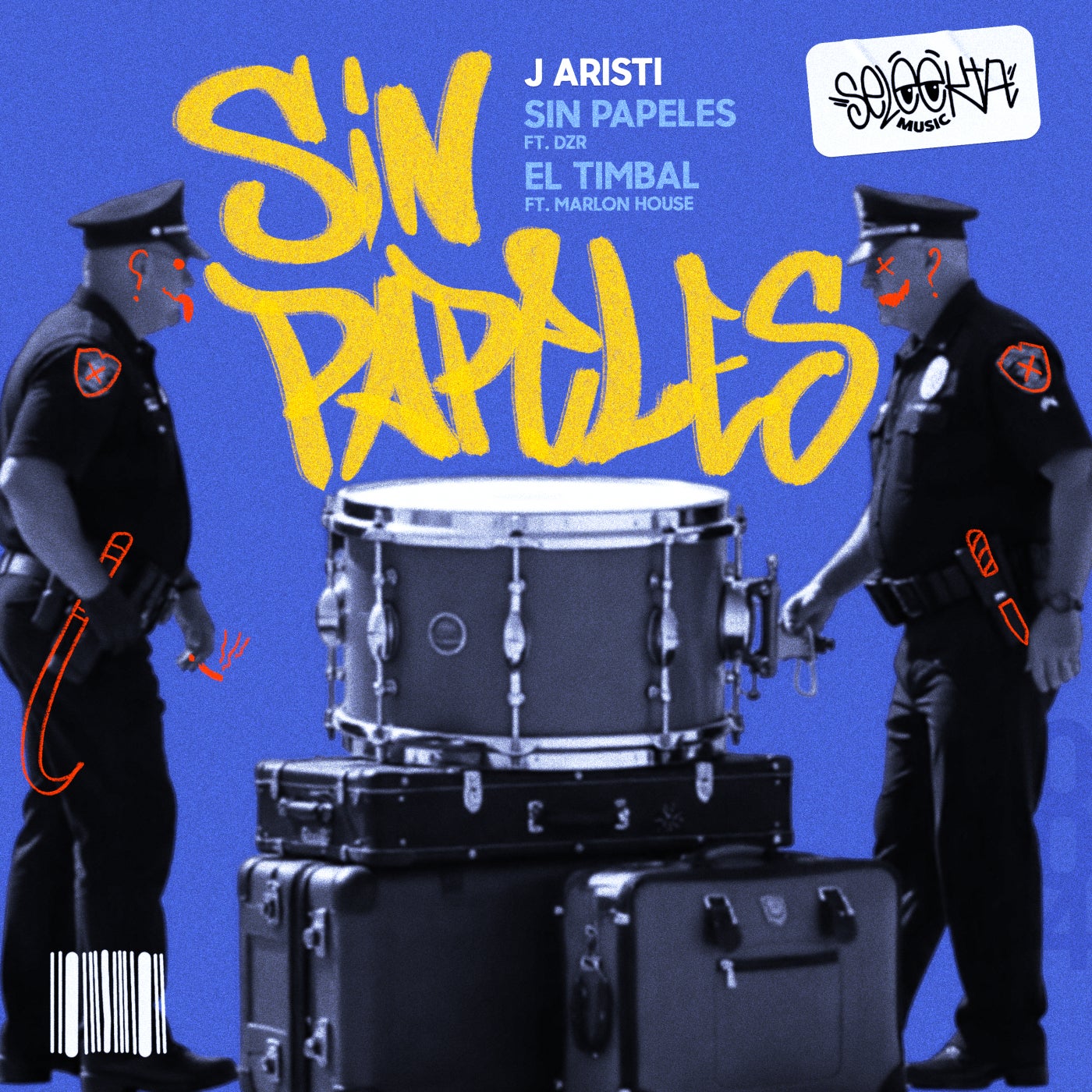 Cover - DZR, J Aristi - Sin Papeles (Original Mix)