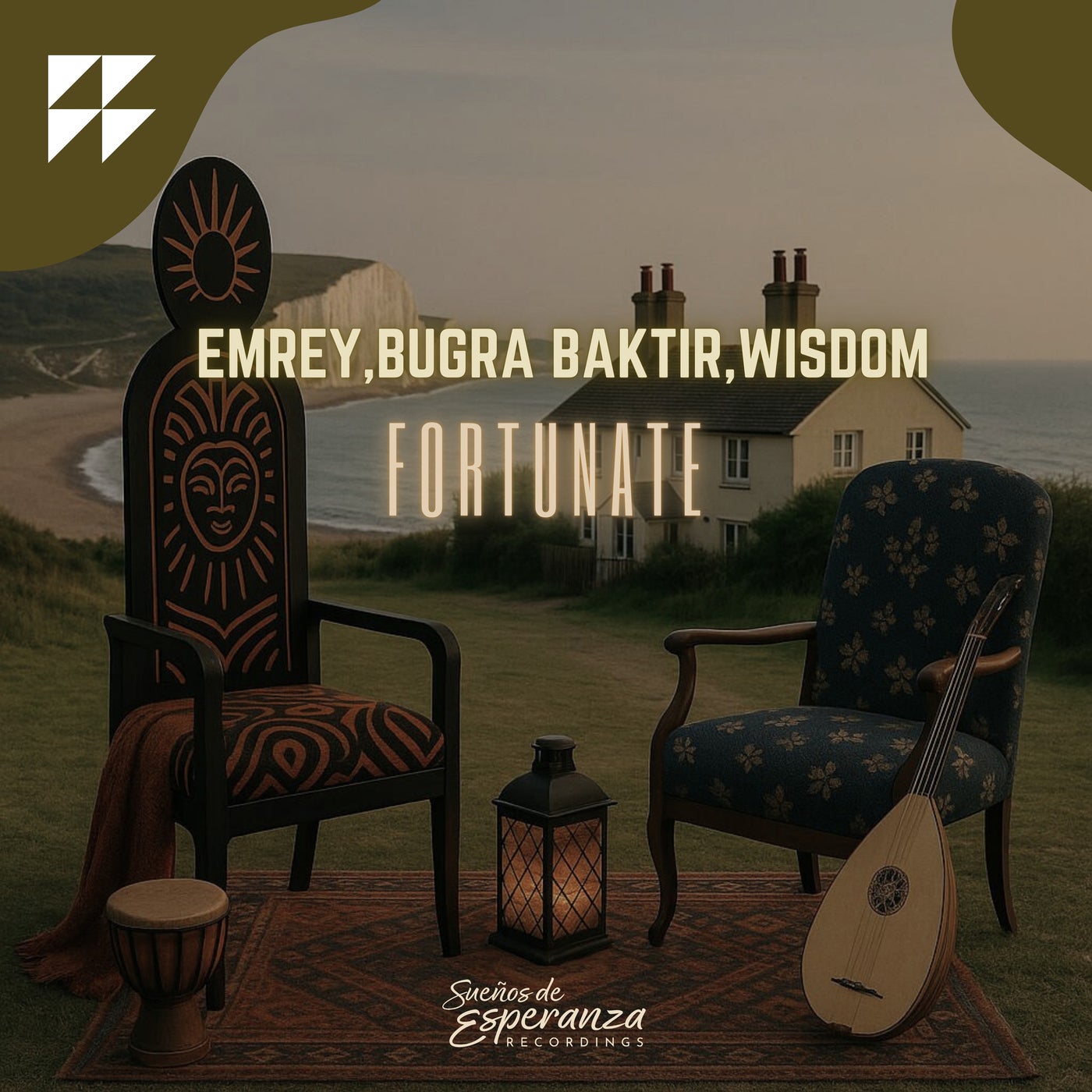 Cover - Emrey, WISDOM, BUGRA BAKTIR - Fortunate (Original Mix)