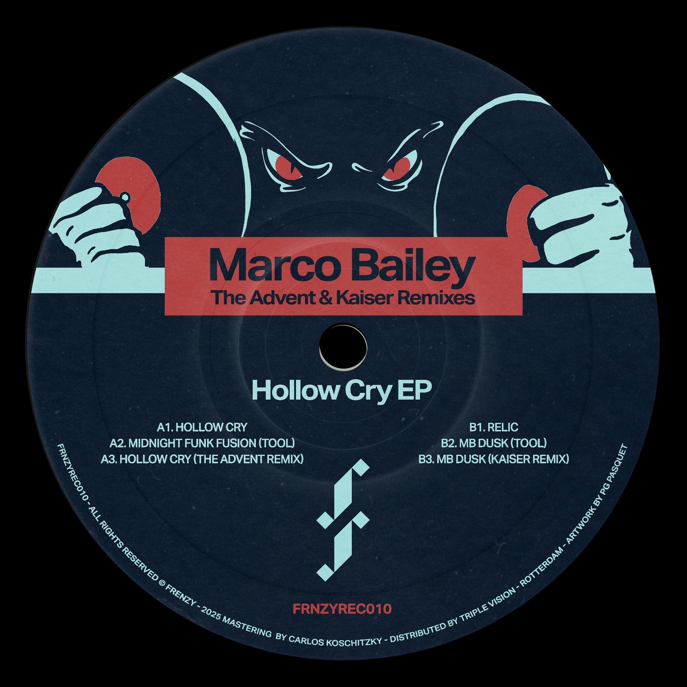Cover - Marco Bailey - Hollow Cry (Original Mix)