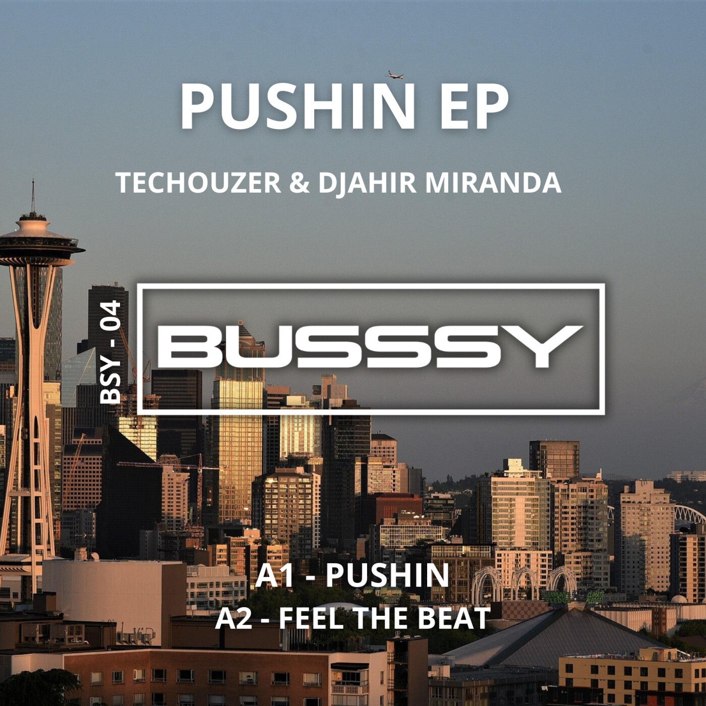 Cover - Techouzer, DJahir Miranda - Pushin (Extended Mix)
