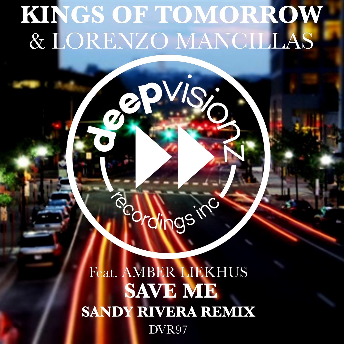 Cover - Kings Of Tomorrow, Lorenzo Mancillas, Amber Liekhus - Save Me feat. Amber Liekhus (Sandy Rivera's Club Remix)