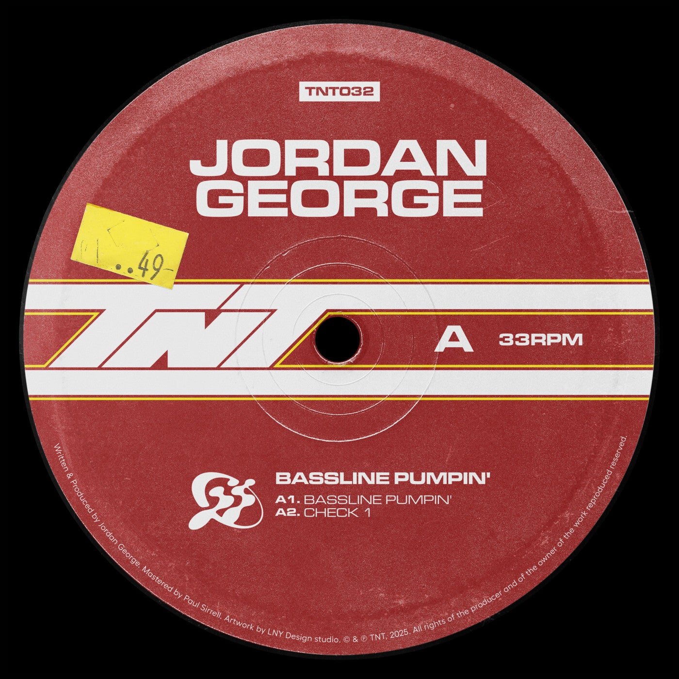 Cover - Jordan George - Bassline Pumpin' (Original Mix)