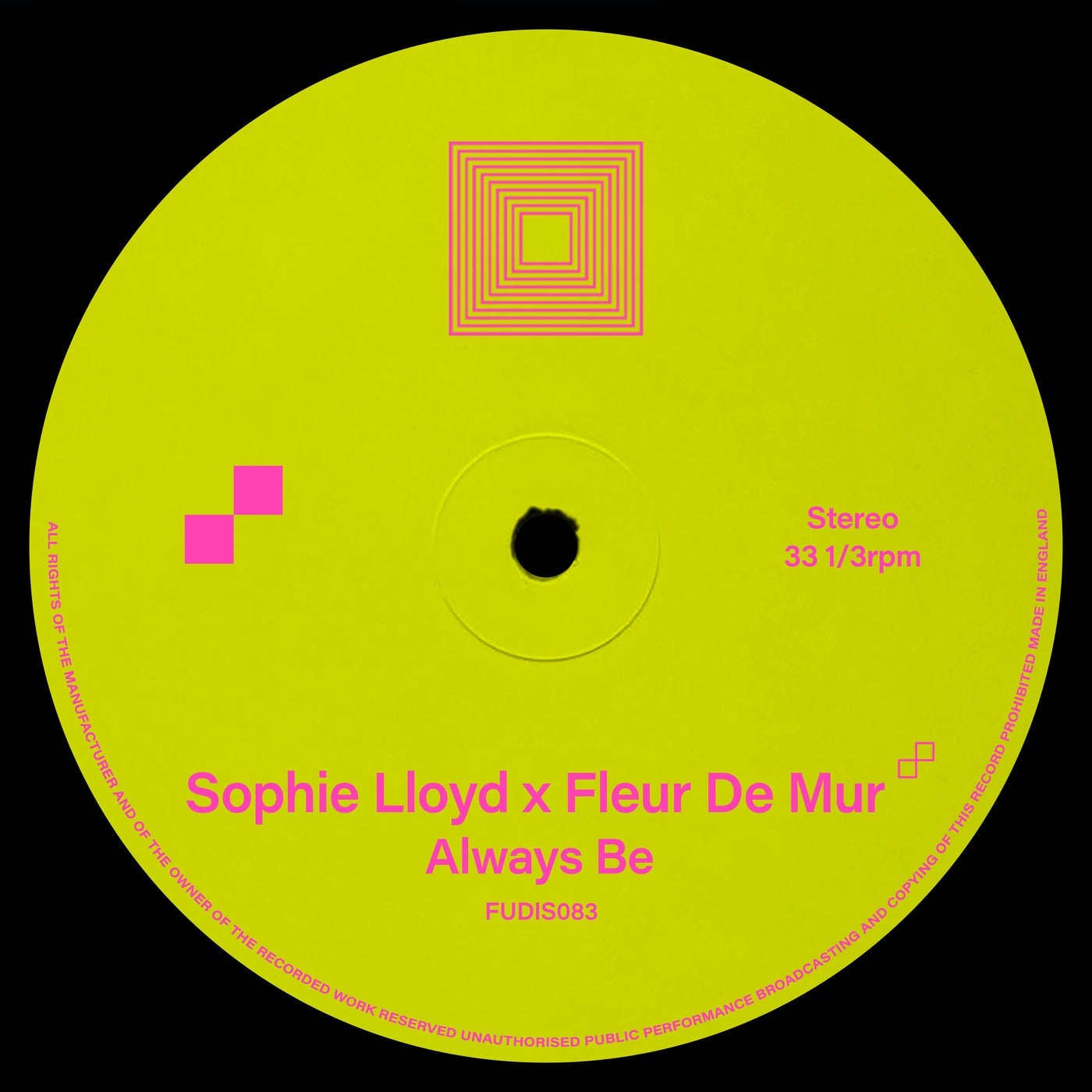 Cover - Sophie Lloyd, Fleur De Mur - Always Be (Extended Mix)