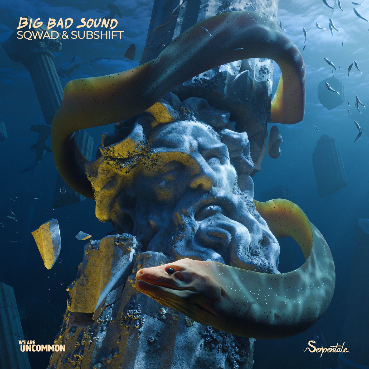 Cover - SQWAD, SUBSHIFT - Big Bad Sound  (Extended Mix)