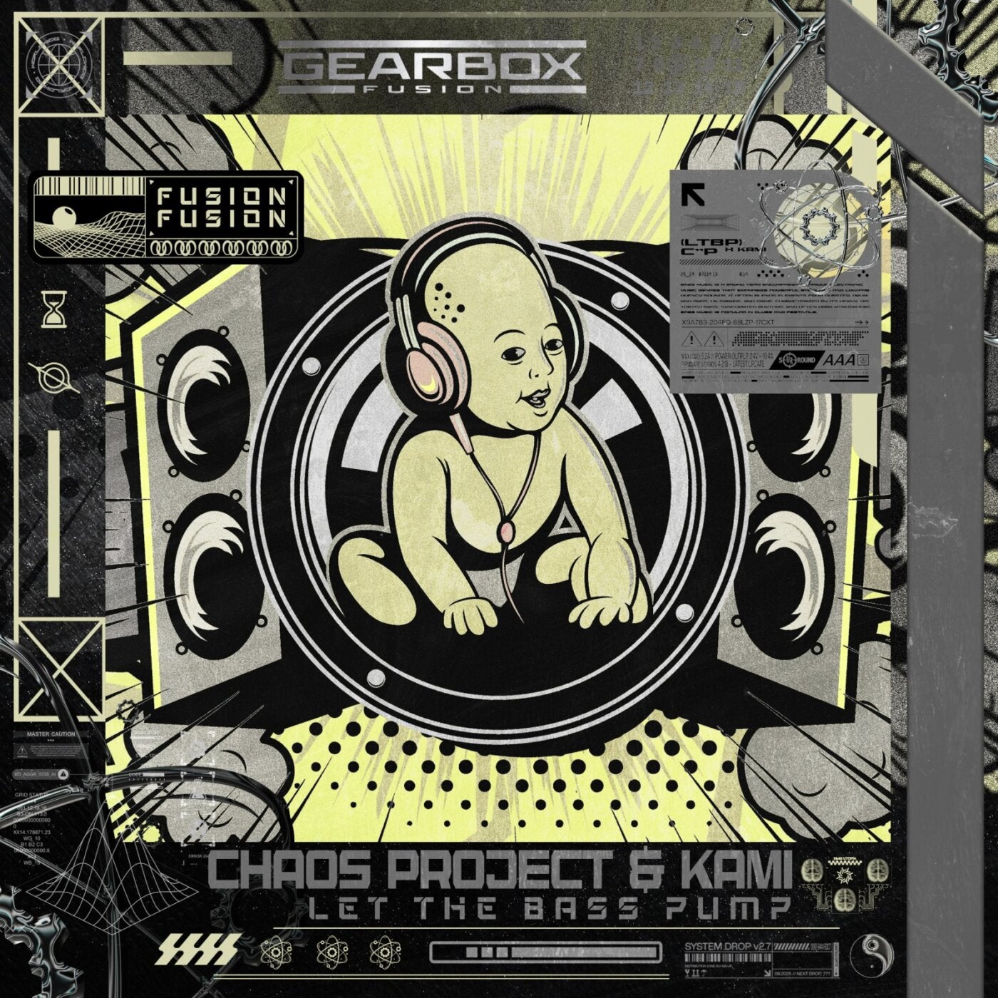 Cover - Kami, Chaos Project - Let The Bass Pump  (Extended Mix)