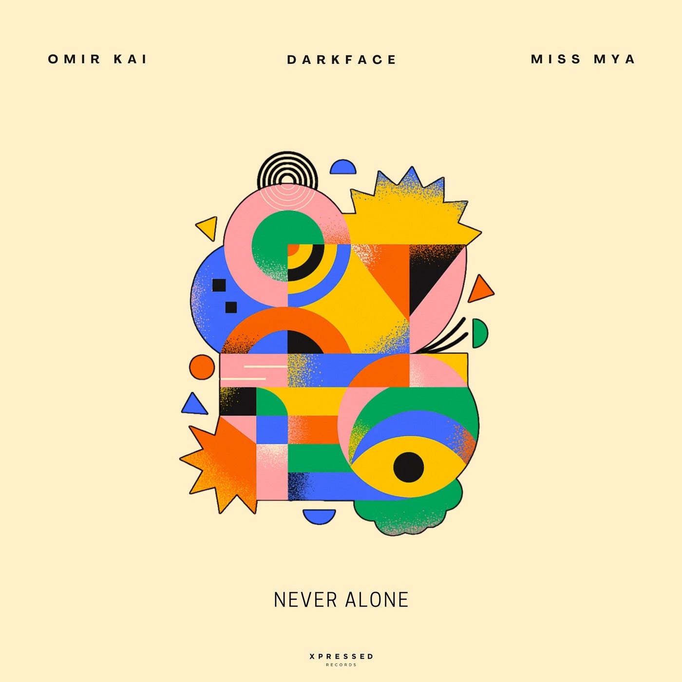 Cover - DarkFace, Omir Kai, Miss Mya - Never Alone (Original Mix)