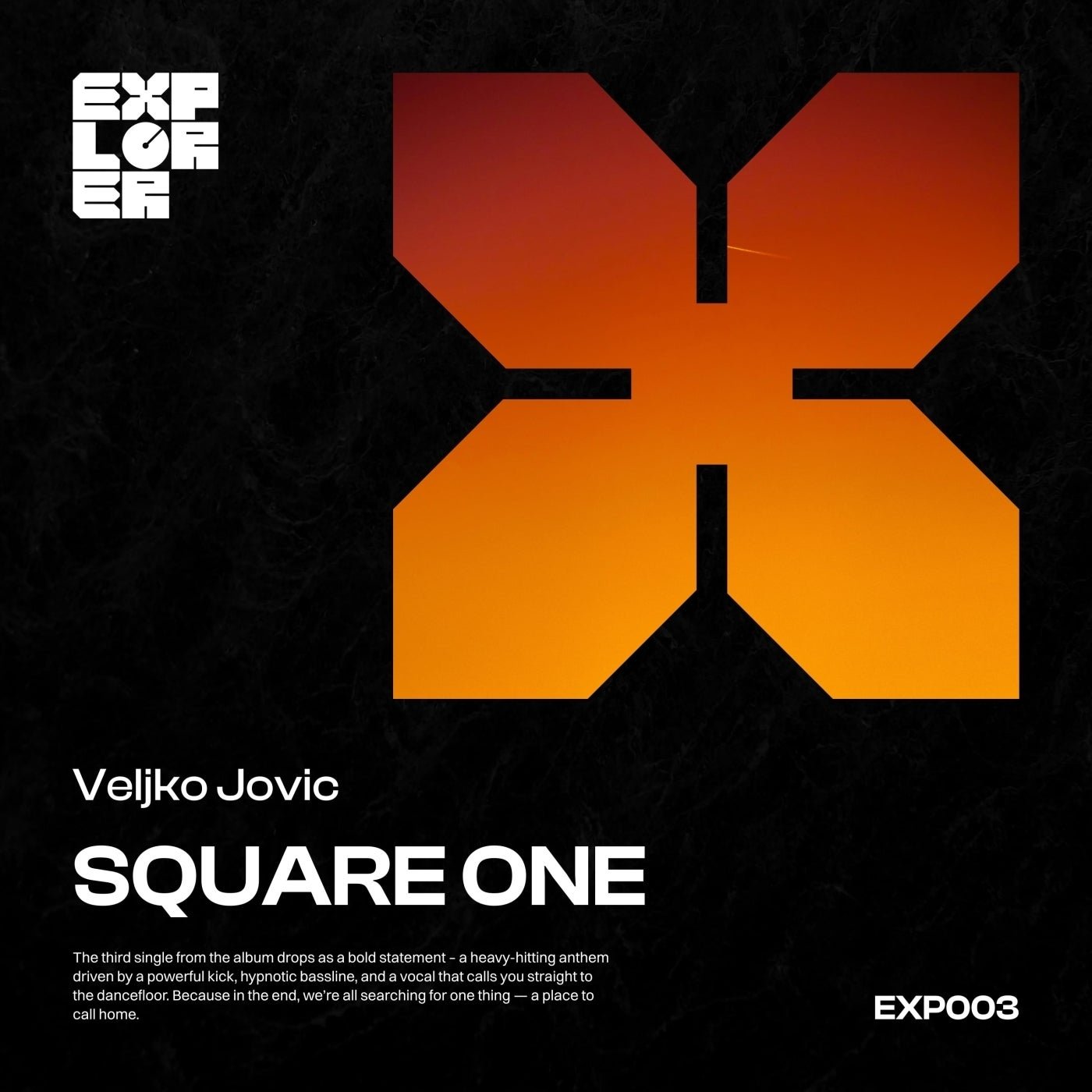Cover - Veljko Jovic - Square One (Original Mix)