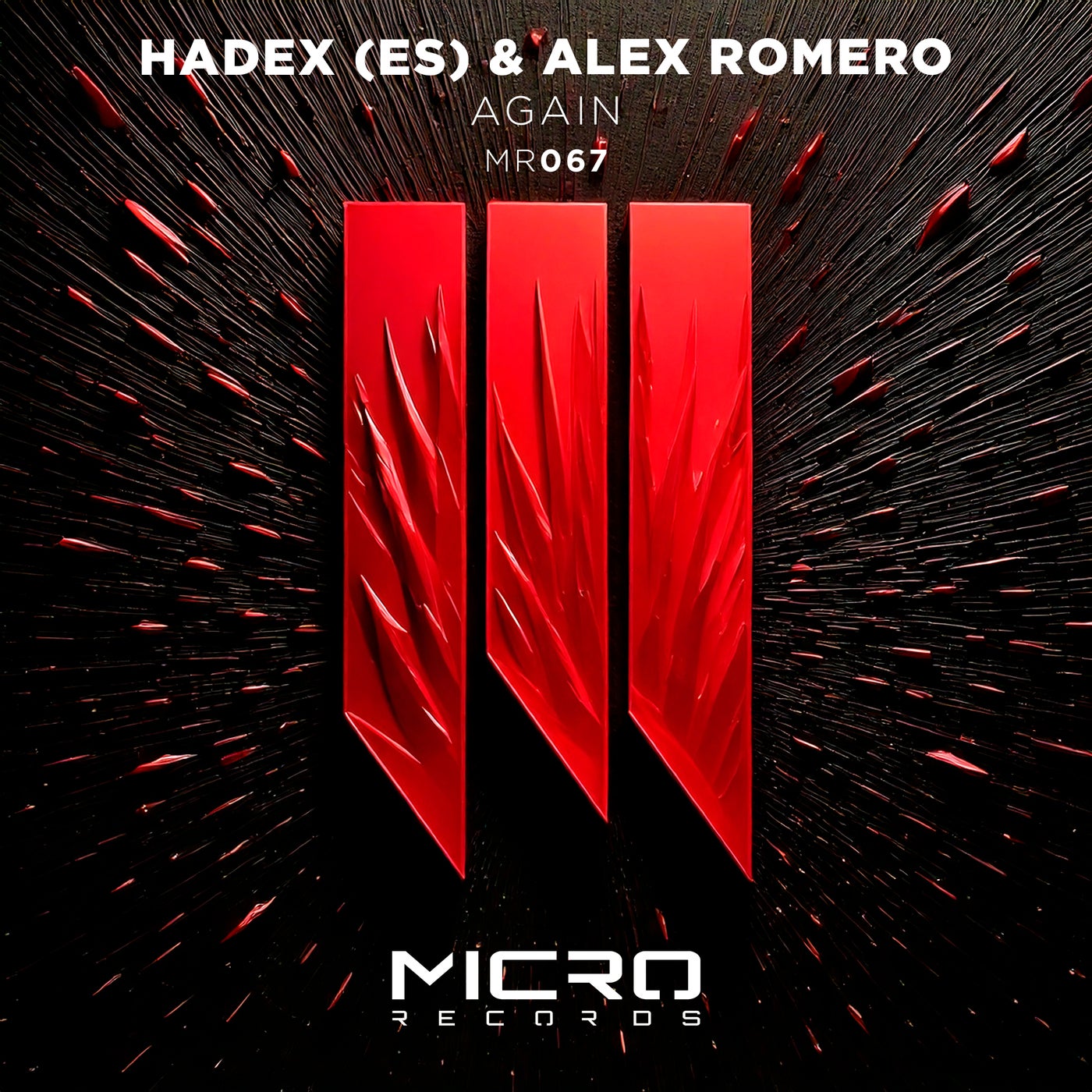 Cover - Alex Romero, Hadex (ES) - Again (Original Mix)