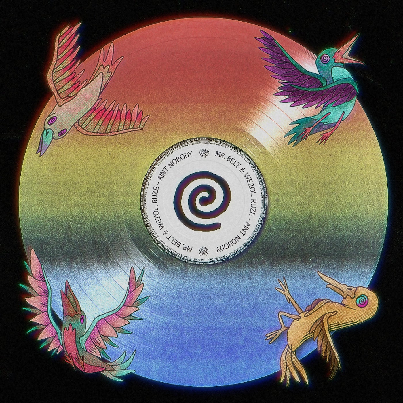 Cover - Mr. Belt & Wezol, RUZE - Ain't Nobody  (Extended Mix)