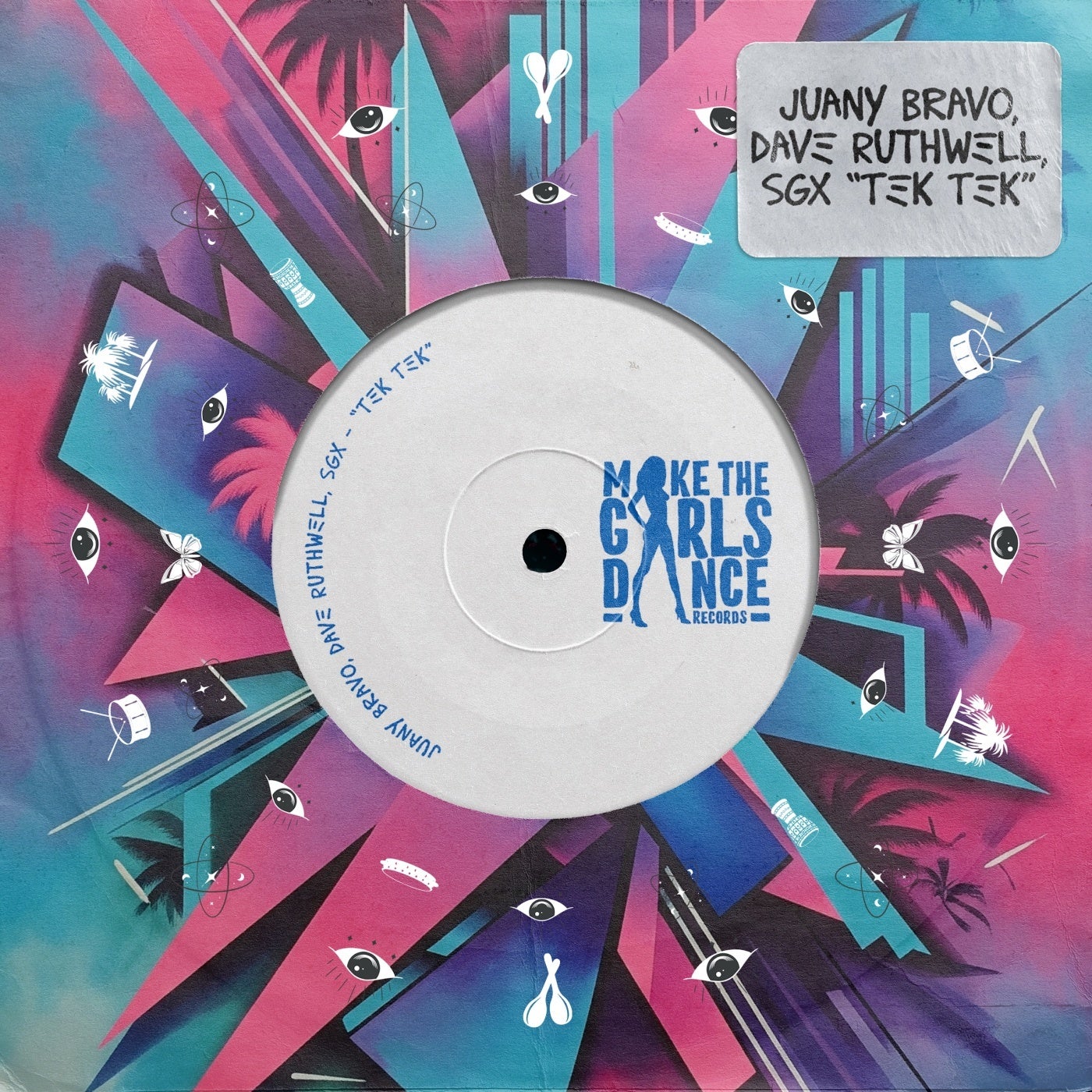 Cover - Juany Bravo, SGX, Dave Ruthwell - Tek Tek (Extended Mix)