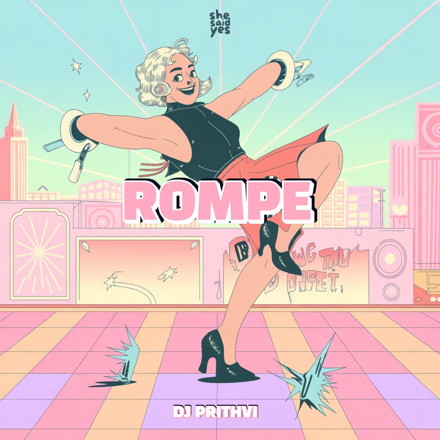 Cover - DJ Prithvi - Rompe (Extended Mix)